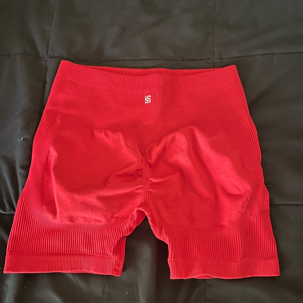 Red Women's Shorts